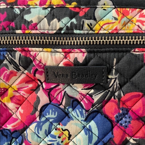 Vera Bradley Gray Floral Tote - Picture 3 of 5